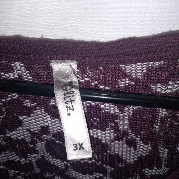 Glitz 3X Long Sleeves Tee 🖤 - Picture 5 of 6